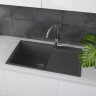 Мойка кухонная LEMARK IMANDRA 840 антрацит 9910031