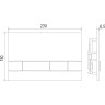 Сет: Инсталляция LEMARK PENEDA EXPERT + кнопка смыва BIT чёрный матовый + унитаз FLOREX белый глянец 100122424